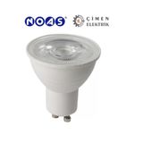 Enseb NOAS YL91 0702M 7W Mercekli Led Çanak Ampül 3200K Günışığı GU10 Duy