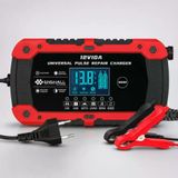 Enshall 12V 10A Akıllı Hızlı Akü Şarj Cihazı - Lifepo4, Jel, Agm Ve Kurşun Asit Akü Şarjör Ve Onarım Cihazı (Araba, Kamyon, Motosiklet, T