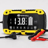 Enshall 12V 12A / 24V 6A Akıllı Hızlı Akü Şarj Cihazı - Lifepo4, Jel, Agm Ve Kurşun Asit Akü Şarjör Ve Onarım Cihazı (Araba, Kamyon, Moto