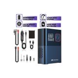 Enshall 6000mAh Led Işıklı Çantalı Şarjlı Ve Kablolu Araç Motor Bisiklet Top Lastik Şişirme Hava Kompresörü