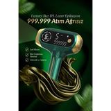 Ensiga Lazer Epilasyon 999.999 Atım Kuvars Lamba Yeşil Renkli Ağrısız Vücut Yüz Cihazı - Buz Ipl