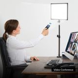 ENSİGA Megalux Profesyonel Fotoğraf ve Video Için Çekim Işığı Ring Lıght Stüdyo 12 Inç +2,1 Metre Tripod - Siyah