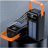 Ensiga Solar 80.000 Mah Hızlı Şarj Powerbank LED Ekran Göstergeli Işıklı Batarya Şarj Aleti - Siyah