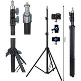 Ensiga Telefon Fotoğraf Makinesi Projektör Ring Light Uyumlu Klipsli Mini Tripod Ayak Stand