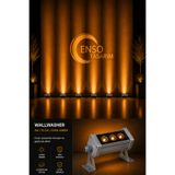Enso Tasarım 3W 10 cm Amber LED Wallwasher Dış Cephe Duvar Cami Bahçe Aydınlatma