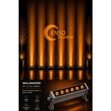 Enso Tasarım 6W 20 Cm Amber LED Wallwasher Dış Cephe Duvar Cami Bahçe Aydınlatma