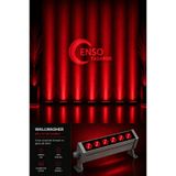 Enso Tasarım 6W 20 Cm Kırmızı LED Wallwasher Dış Cephe Duvar Cami Bahçe Aydınlatma