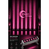Enso Tasarım 6W 20 cm Pembe LED Wallwasher Dış Cephe Duvar Cami Bahçe Aydınlatma