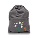 ENTCANTA LUNA Model Unisex Kadın ve Erkek Gezi Laptop Spor Günlük Su Geçirmez Sırt Çantası Gri 33x16x55 cm