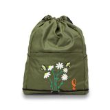 ENTCANTA LUNA Model Unisex Kadın ve Erkek Gezi Laptop Spor Günlük Su Geçirmez Sırt Çantası Yeşil 33x16x55 cm