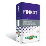 Entegre Finkot Çimento Esaslı Polimer Katkılı Yüksek Performanslı Isı Yalıtım Plaka Sıvası 25 Kg.
