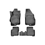 Entelux Fiat Linea 3D Paspas Havuzlu 2007 - 2017 Arası Siyah 4 Lü Set