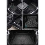 Entelux Volkswagen Jetta 1.4 Tsi Highline 2011 ile Uyumlu Tpe 3D Premium Tam Set - Siyah
