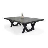 Entema Doğal Ağaç Masif Hibrit Kütük Yemek Masası ve Sehpa 75CM x 185CM - Ahşap