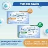 Enterogermina 2B 10 Flakon Tüm Aile İçin Probiyotik Takviye Edici Gıda Paketi