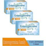 Enterogermina Family 5ml x 20 Flakon 3 Adet Aile İçin Probiyotik Destekleyici
