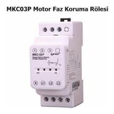 Entes 220-230 VAC MKC-03P Motor Faz Koruma Rölesi