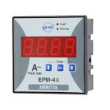 ENTES Elektronik M0007 Single-Phase Ammeter EnerGIC EPM-4C-96, ENTES tek fazlı dijital ampermetre, 96x96 mm