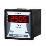 Entes EVM-3S-72 72x72 mm 3 Fazlı Voltmetre