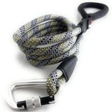 Enthusiast Gear Büyük Orta Küçük Irklar ve Yavru Köpekler için Kilitli Karabina Halat Köpek Tasması | Yürüyüş, Koşu, Yürüyüş veya Antrenman için Reflektif Örgülü Sağlam ve Dayanıklı (15,8 cm Ayak)