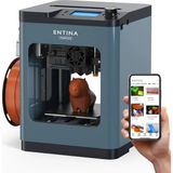 Entina Tina2 Plus 3D Yazıcı Mavi Renkli Kompakt Model 100 x 105 x 100 mm Kullanım Kolaylığı