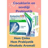Entozinc Kids Ahududu Aromalı 10 Flakon Sıvı Probiyotik