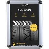 Entropiy 10 Adet - A3 Display Belge Çerçeve - 30X42 Aç Kapa Ofis Işyeri Kurum Sertifika Poster Diploma Afiş Reklam Sergi Çerçevesi - 10 adet