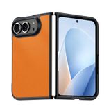 Entryx iPhone Duo Minimalist Ultra İnce Darbeye Dayanıklı Deri Turuncu Kılıf