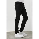 Enuygunenmoda Erkek Slim Fit Kot Pantolon Siyah Yumuşak Kumaş ile Rahat ve Şık Tasarım - 31