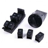 Enva Otomotiv Volkswagen Passat Cam Acma Dugmesı + Far Anahtarı Takım1998-2005