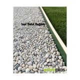 EnvaPlas Profesyonel Bahçe Ekipmanları Pratik Garden ENVAPLAS DÜZ STRONG Yeşil Neon Led Takılabilir Çim Ayırıcı 25 M Çim Sınırlayıcı (10x2,5 mt)