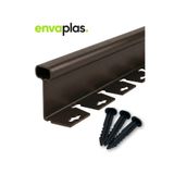 EnvaPlas Profesyonel Bahçe Ekipmanları Pratik Garden Kahverengi DÜZ Strong Sert Çim Ayırıcı 25 Mt(10*2,5 MT) Sınırlayıcı Ayıracı Bariyer