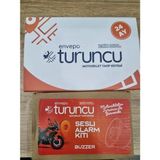 Envepo Turuncu Motosiklet Takip Sistemi 24 Aylık Sesli Alarm Kiti Buzzer ile Güvenli Takip
