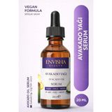 Envisha Beauty Avakado Yağı 20 ml %100 Doğal Bitkisel Yağ Vegan Formül ile Saç, Yüz ve Vücut İçin