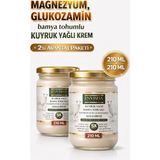Envisha Beauty Magnezyum Glukozaminli Kuyruk Yağlı ve Bamya Tohumlu Masaj Kremi 210 ml 2 Adet