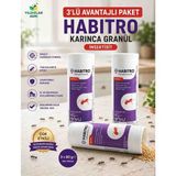 Envu 3 Adet Habitro Etkili Karınca Granül Yem 80GR -Avantajlı Paket