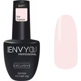 Envy Kalıcı Oje For French Collection Yarı Şeffaf Soft Nude Kalıcı Oje 10GR