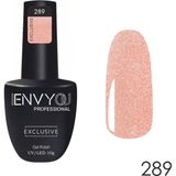 Envy You Kalıcı Oje Exclusive Simli Soluk Pembe Nude 10gr No:289
