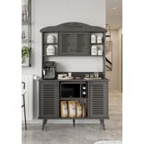 Enwood Avior Gri Kahve Köşesi Mdf 185 x 120 x 40 cm - 185 X 120 X 40 CM