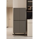 enwood CAPELLA GRİ MDF ÇOK AMAÇLI KİLER-MUTFAK DOLABI 158 CM