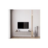 enwood Capella Kumtaşı Rengi Mdf 3 Kapaklı Duvara Monte 140 Cm Tv Ünitesi