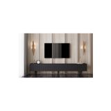 enwood CAPELLA Mdf 6 Kapaklı Ahşap Ayaklı (120 CM X 2 ADET) 240 Cm Tv Ünitesi