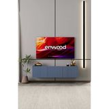Enwood Capella Tv Ünitesi Duman Mavi Mdf 3 Kapaklı 140 Cm Duvara Monte