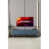 Enwood Capella Tv Ünitesi Duman Mavi Mdf 4 Kapaklı 180 Cm Ayaklı