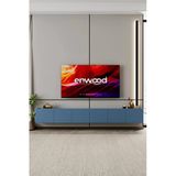 Enwood Capella Tv Ünitesi Duman Mavi Mdf 6 Kapaklı 240 Cm Duvara Monte