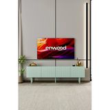Enwood Capella Tv Ünitesi Mint Yeşili Mdf 4 Kapaklı 180 Cm Ayaklı