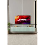 Enwood Capella Tv Ünitesi Mint Yeşili Mdf 4 Kapaklı 180 Cm Duvara Monte