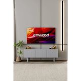 Enwood Capella Tv Ünitesi Sis Gri Mdf 3 Kapaklı 140 Cm Ayaklı