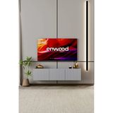 Enwood Capella Tv Ünitesi Sis Gri Mdf 3 Kapaklı 140 Cm Duvara Monte