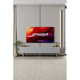 Enwood Capella Tv Ünitesi Sis Gri Mdf 5 Kapaklı 200 Cm Ayaklı